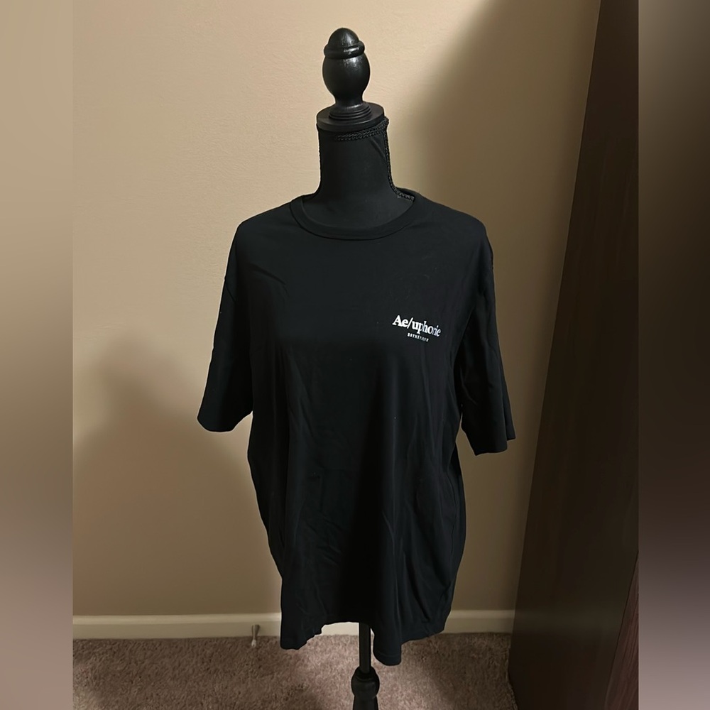 Black Men’s H&M Ae/uphorie Esthétique Short Sleeve Tee